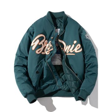 秋冬季加厚潮牌棒球棉服男女情侶韓版潮流寬松飛行員夾克棉衣外套