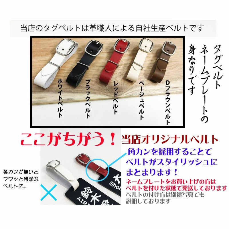 カラー ゴルフ ネームプレート おしゃれ 90×40mm 名入れ 父の日