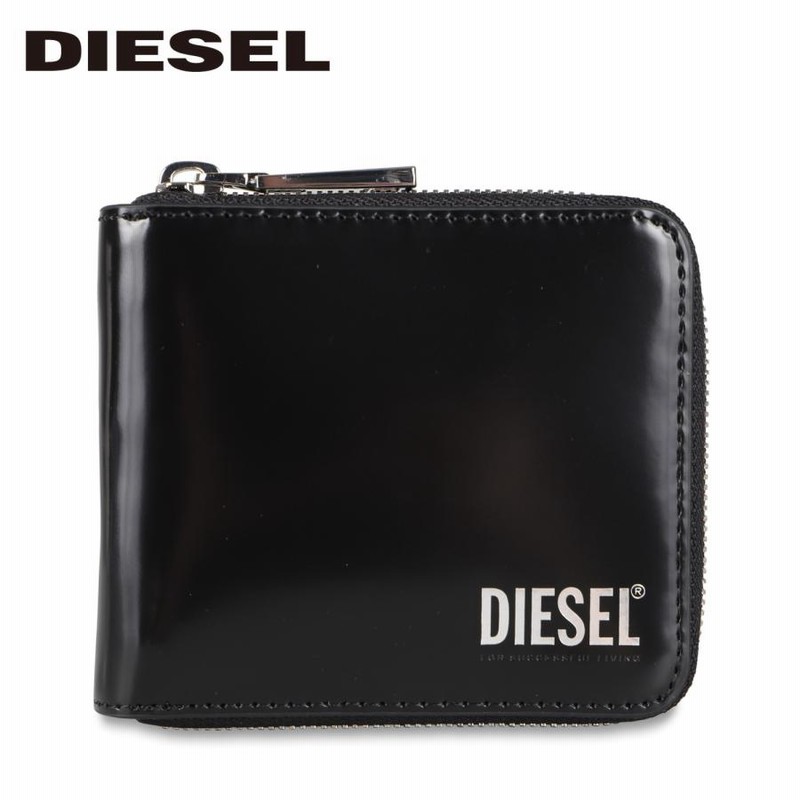 ディーゼル DIESEL 二つ折り財布 メンズ ラウンドファスナー HIRESH XS