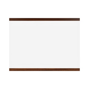 TRENY 海報A4證書展示廣告框 橫式胡桃  1個  5號