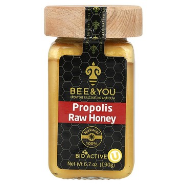 Bee & You, 未加工蜂膠蜜，6.7 盎司（190 克）