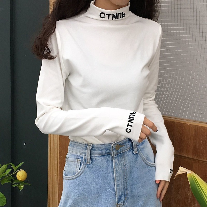 長袖 Tシャツ レディース トップス 超目玉 ゆったり 韓国ファッション おしゃれ 体型カバー ロング丈 白 激安 通販 Lineポイント最大1 0 Get Lineショッピング