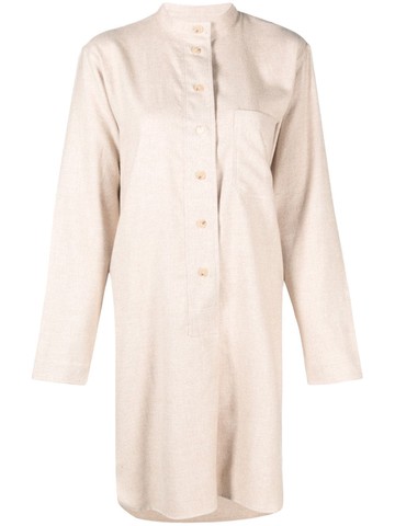 Closed - chest-pocket cotton tunic - women - Cotton - XL - Neutrals