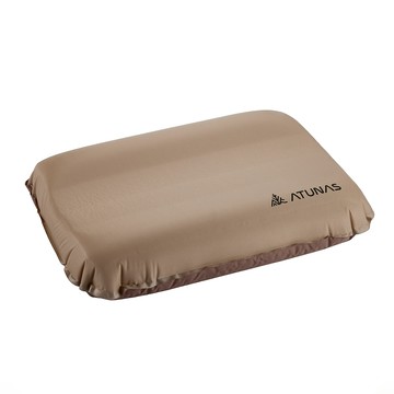 3D TPU自動充氣舒壓枕(45*30*10(A1MPGZ01奶茶/露營枕/充氣枕/便攜/收納)