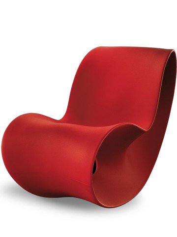 magis - Voido rocking chair - unisex - Polyethylene - One Size - Orange