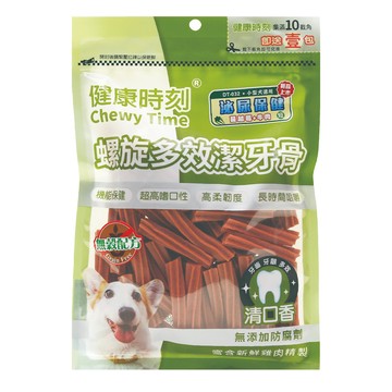 Chewy Time 健康時刻 小犬螺旋無穀潔牙骨 短  泌尿保健  275g  1包