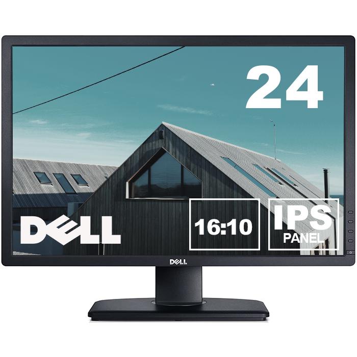 Dell 24インチワイドLED液晶モニタ U2412M IPSパネル 1920x1200 16:10 