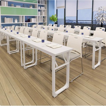 集集客 折疊培訓桌 會議桌140x60x75cm 拼接辦公桌 學員桌 電腦桌