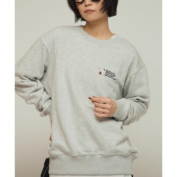 FREAK'S STORE 有機棉動物刺繡衛衣 / 寬鬆版型 / 毛圈衛衣