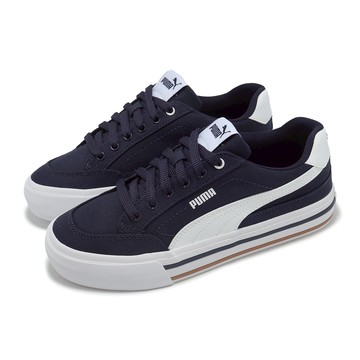 [ACS] Puma 休閒鞋 Court Classic Vulc FS 男鞋 女鞋 深藍 白 帆布 百搭 低筒 39635317