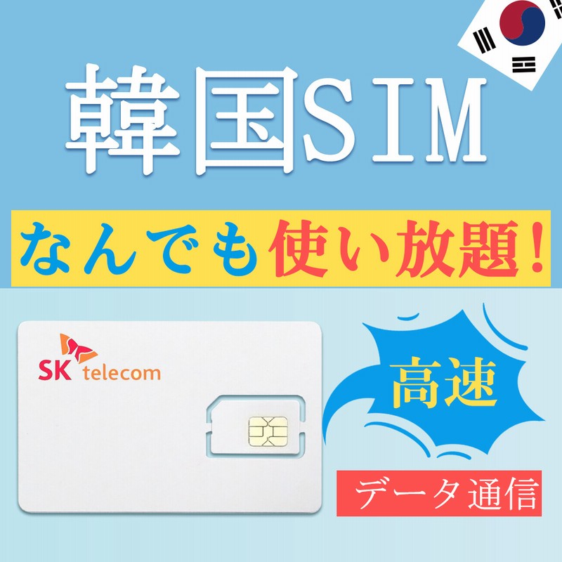 データ通信 eSIM 韓国 4日間 毎日 2GB esim 格安eSIM SIMプリー 韓国 プリペイド esim データ専用 SKT