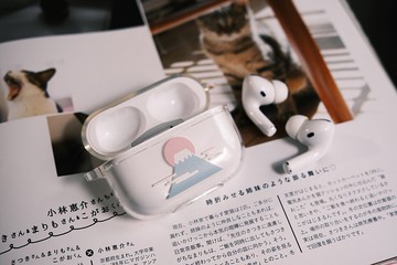富士山與太陽 防摔Airpods Case