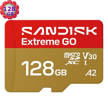 SanDisk 128G 128GB microSD extreme GO 240MB/s 4K V30 SDSQXGN-128G 記憶卡