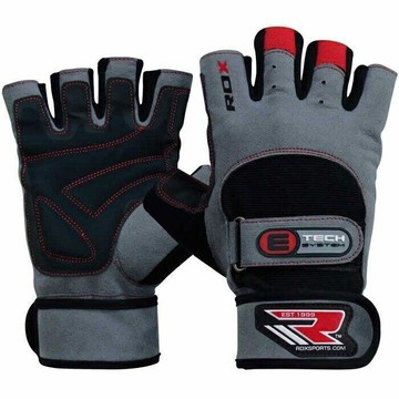 『VENUM旗艦館』RDX 英國 WGA-L2G 重訓健身訓練手套 雙固定手背護腕掌面全防護  經典手套 尺碼 XL