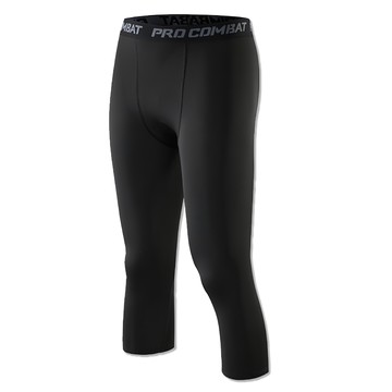 PRO COMBAT 籃球緊身7分褲 黑線  #1050  XXL  1件