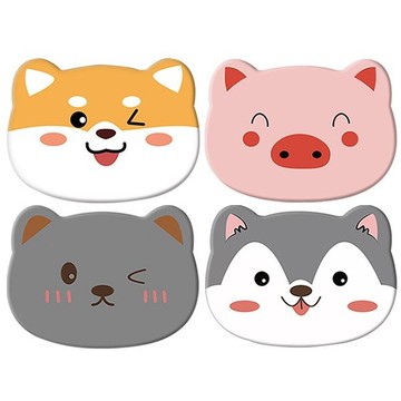 卡通動物硅藻土地墊(1入) 款式可選 【小三美日】※限宅配 DS004761