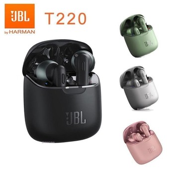 【可開發票】Jbl TUNE 220TWS 耳機耳機 T220 TWS 耳塞低音耳機耳機充電盒    全臺最大