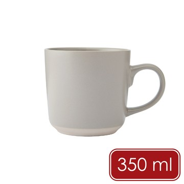 La Cafetiere 英國 石陶馬克杯(米灰350ml) / 水杯 茶杯 咖啡杯 可機洗 洗碗機可洗