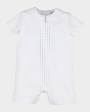 Boy's Randall Embroidered Jon Jon, Size Newborn-9M