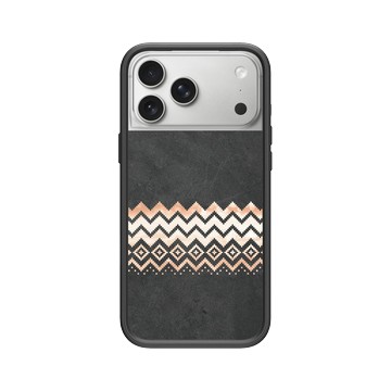 iPhone 17 Pro Max Mod NX -邊框背蓋組合 (相機按鈕) 黑 - 花生騷 WasangShow - 經典海洋圖騰