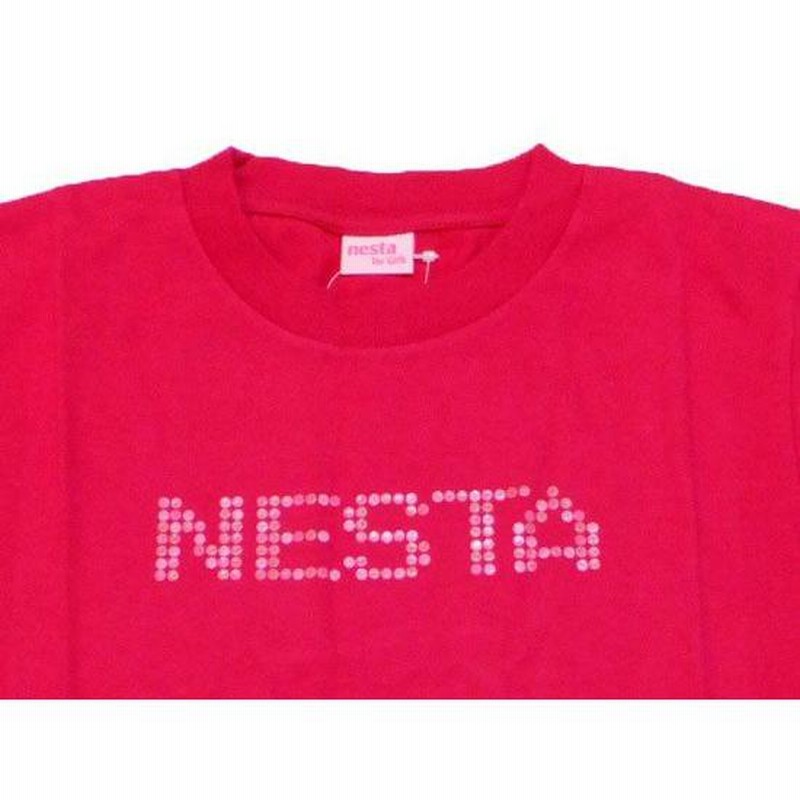NESTA  BRAND  (ネスタブランド) レディースロンT  / PINK  ピンク NESTA BRAND (ネスタブランド) レディースTシャツ/ PINK ピンク