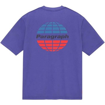 【PARAGRAPH】26SS NO.072 CLASSIC CIRCLE LOGO TEE 短T (紫色)