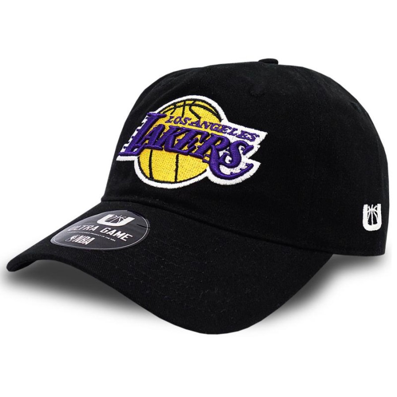 NBA ロサンゼルス・レイカーズ アジャスタブルキャップ Ultra Game Los Angeles Lakers Adjustable Cap  ウルトラゲーム 帽子 黒白 CN253 | LINEショッピング