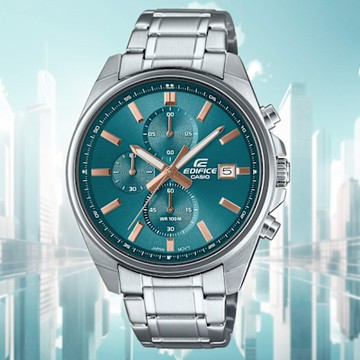 CASIO 卡西歐 EDIFICE 運動風格 實用 計時手錶 男錶 EFV-610DE-2A