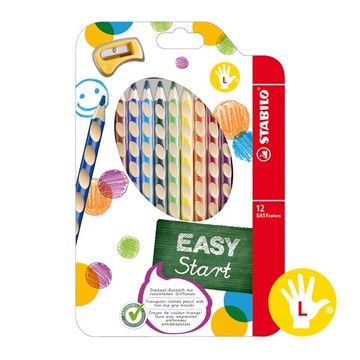 STABILO思筆樂 洞洞筆 人體工學色鉛筆 左右手 12色【領券滿額再折千11/30止】