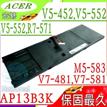 ACER AP13B3K 電池(保固更長)-宏碁 AP13B8K V5-552電池 V5-552G V5-552P V5-552PG V5-572電池 V5-572G