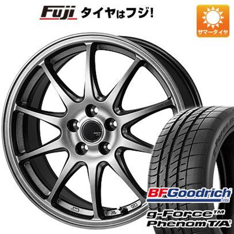 新品国産5穴114.3車】 夏タイヤ ホイール４本セット 205/50R17 BFグッドリッチ(フジ専売) g-FORCE フェノム T/A モンツァ  ZACK JP-202 17インチ | LINEショッピング