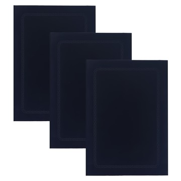 indi 賞牌獎狀盒  靛青  3個