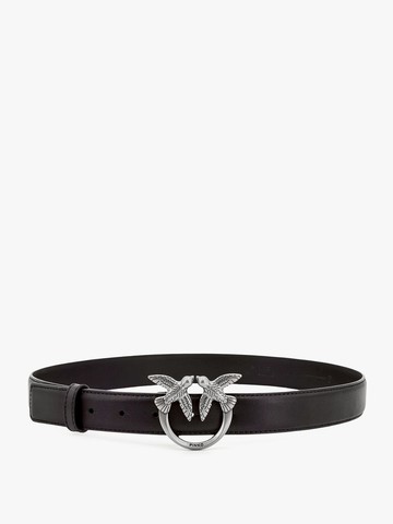 Berry leather belt - PINKO - gender_Woman