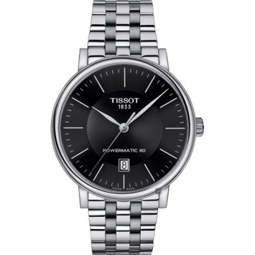TISSOT 天梭 官方授權 CARSON 80 小時動力機械錶 1212購物節 送禮推薦-40mm T1224071105100