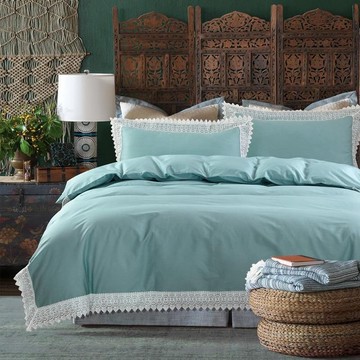 Lace Quilt Cover Set