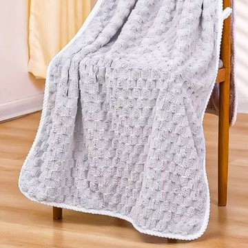 雲朵絨浴巾 珊瑚絨毛巾 浴巾/毛巾 35cm*76cm/73.5cm*135cm 奶油白/櫻花粉/天青藍  灰色  2條