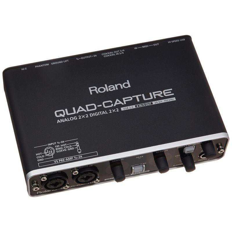 オーディオインターフェイス Roland ローランド QUAD-CAPTURE UA-55