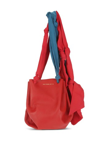 Jejia - Bloom Baby leather shoulder bag - women - Fabric/Leather - One Size - Red