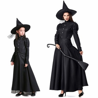魔女 コスプレ 子供 ロングスカート ウィッチ コスチューム 長袖 子ども かわいい ハロウィン 衣装 キッズ 仮装 こども 通販 Lineポイント最大get Lineショッピング