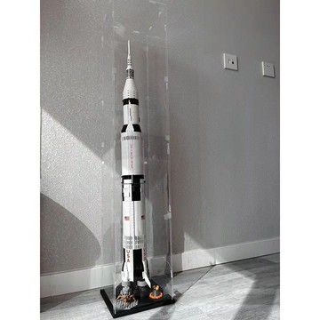 相容樂高 超長阿波羅 土星五號 火箭 積木 航天模型 92176成年高難度 益智 拚裝 大型手工積木擺件男【LES積木】