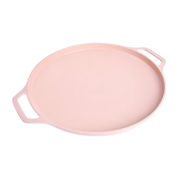 OUTSY 韓式鋁合金雙耳可掛勾不沾烤盤 陶瓷塗層受熱均勻 適用IH感應爐、瓦斯爐、直火、烤箱、洗碗機  31cm  1個