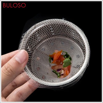 排水口濾網100入 (不挑色 款) 流理台 菜渣 廚房水槽 居家 濾水網【A430270】【不囉唆】