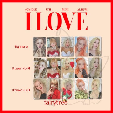 仙女樹🌟 現貨 (G)I-DLE - I LOVE 通路特典卡