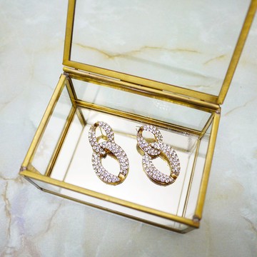 華麗復古派對水晶耳環