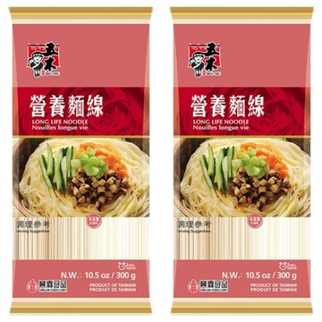 五木 營養麵線 傳統細麵線 快煮不軟爛  300g  2包