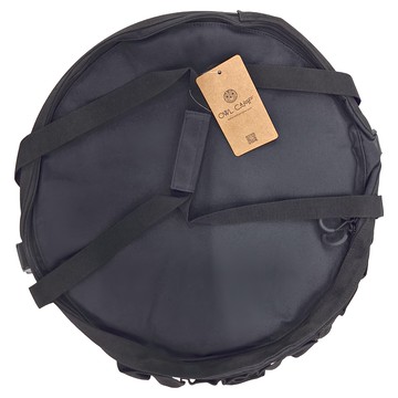 OWL CAMP 多用途伸縮桶 大  黑 1000D強力牛津布  直徑40CM  高49CM