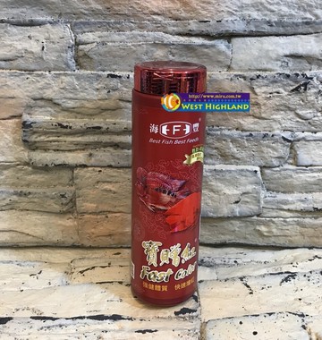 【西高地水族坊】海豐增色極品 寶贈紅血鸚鵡飼料罐裝235g(小顆粒)