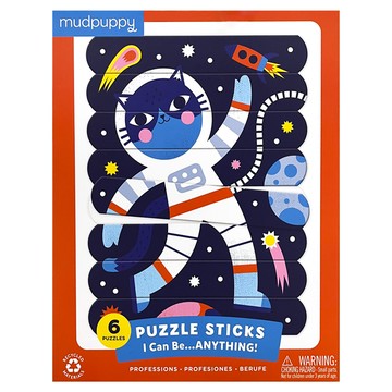 Mudpuppy 排排拼圖棒 我能成就所有事  24片  1組