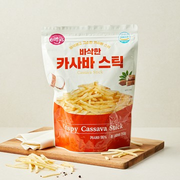 eatus Crispy Cassava Sticks 250g