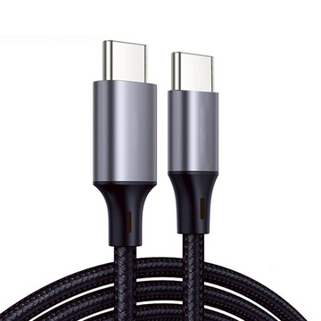 Songwin 尚之宇 PD快充漁絲傳輸線 TypeC - TypeC TC-CH  1.2m  銀色  1條